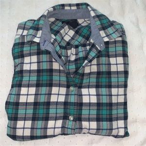 Blue Plaid Flannel